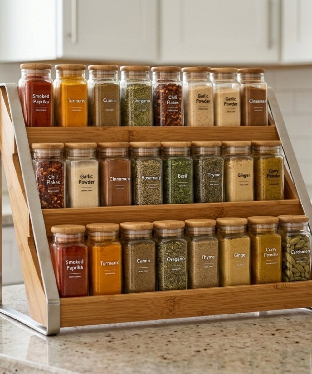 3-Tier Spice Rack Organizer