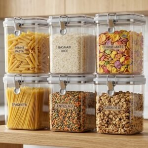 Airtight Food Storage Containers (Set of 6)