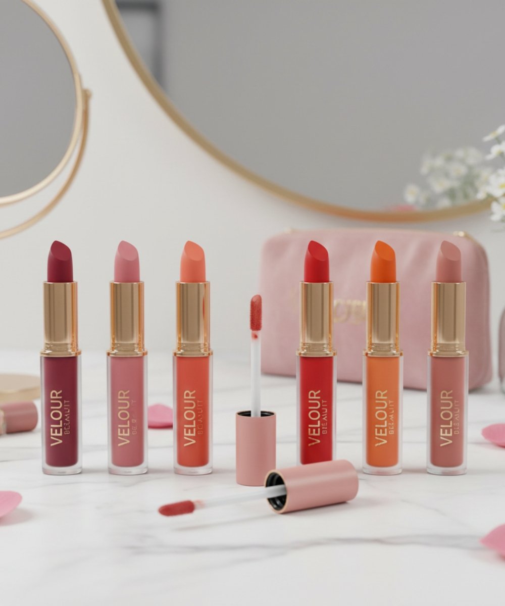 Matte Long-Lasting Liquid Lipstick Collection (6 Shades)